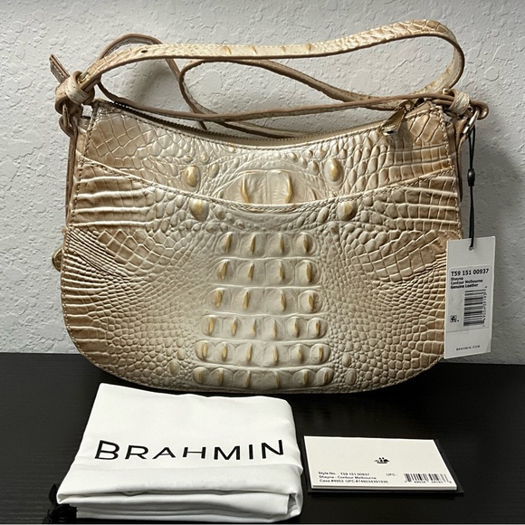 Brahmin Shayna CONTOUR MELBOURNE W/Eye GREAT NEUTRAL COLOR - Picture 3 of 9
